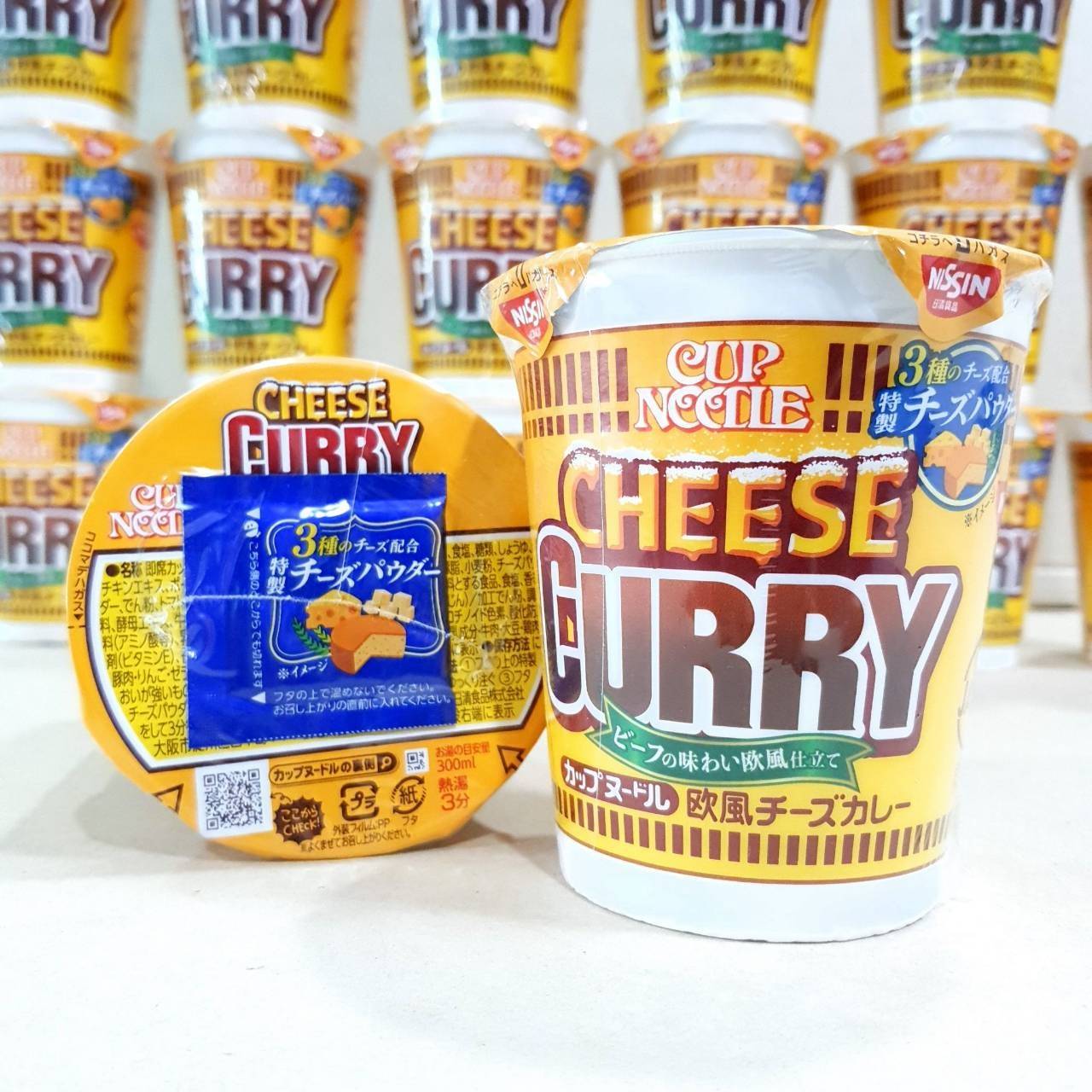 บะหมี่สำเร็จรูป Nissin Cheese Curry Cup noodle ‼️ New edition ‼️