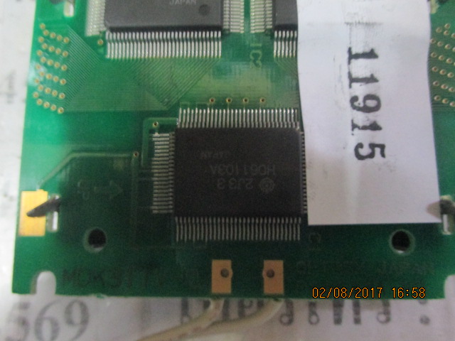 LCD PANEL " OPTREX " MODEL : PWB633A-V0