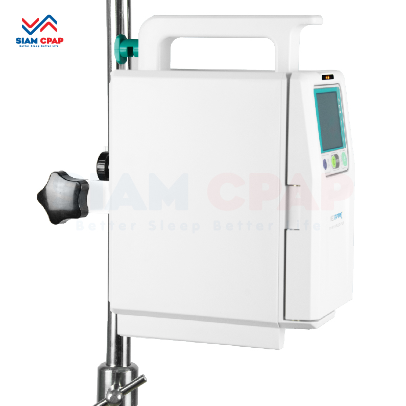 เครื่องควบคุมการให้สารละลายทางหลอดเลือดดำ Infusion Pump Medcaptain รุ่น SYS-6010A รับประกันศูนย์ไทย 1 ปี