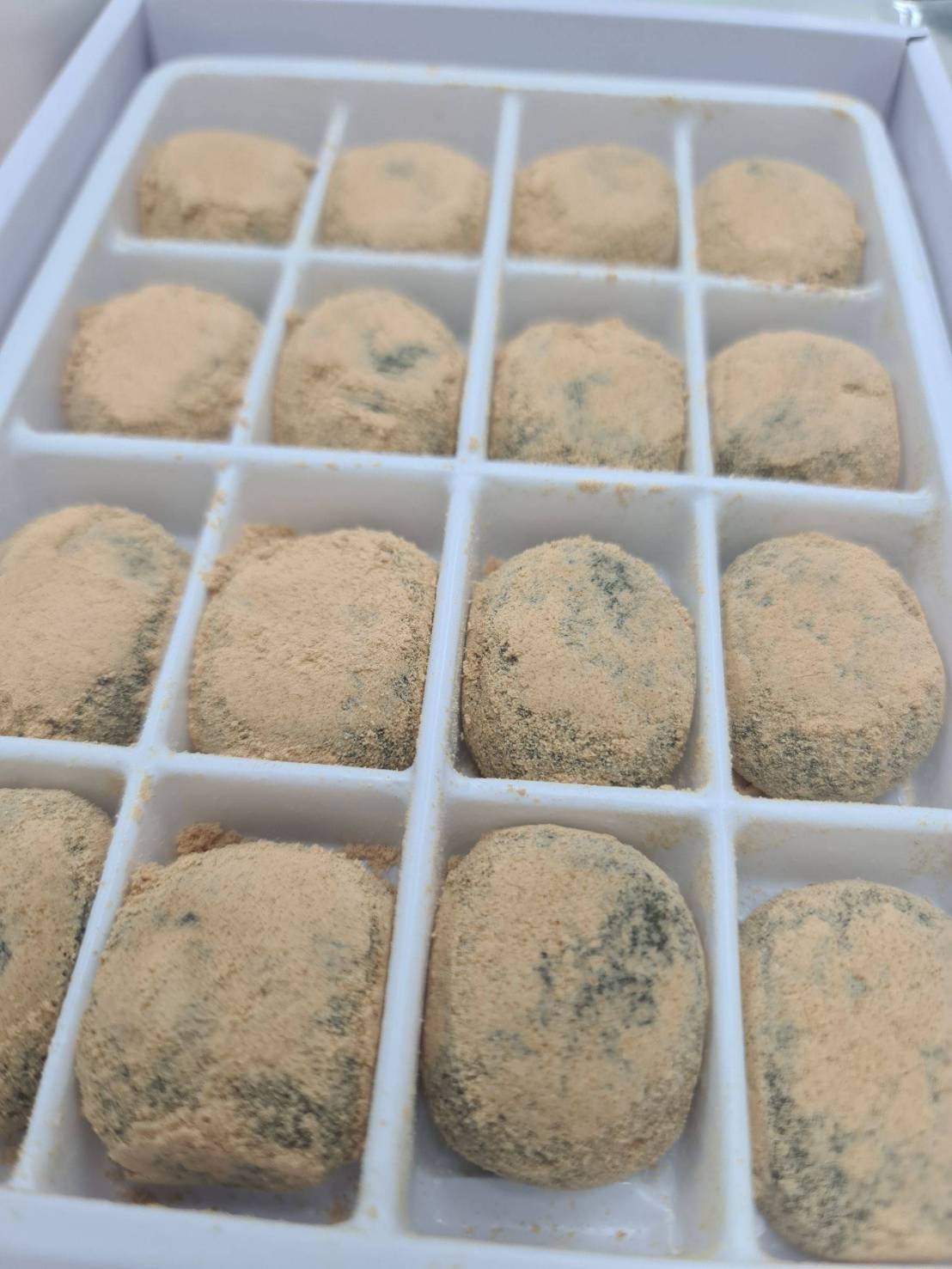 Daifukuไส้ถั่วแดงบดหยาบคลุกผงถั่วคินาโกะพรีเมียม