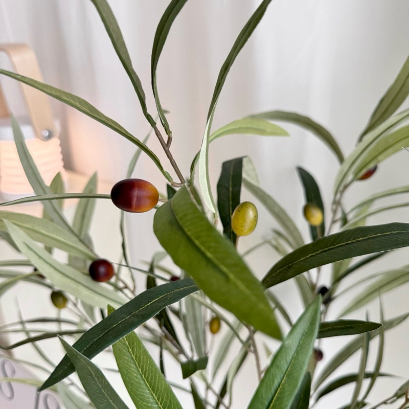[พร้อมส่ง] Jnihouse : ต้นมะกอกประดิษฐ์ (Olive tree) สูง 130 cm
