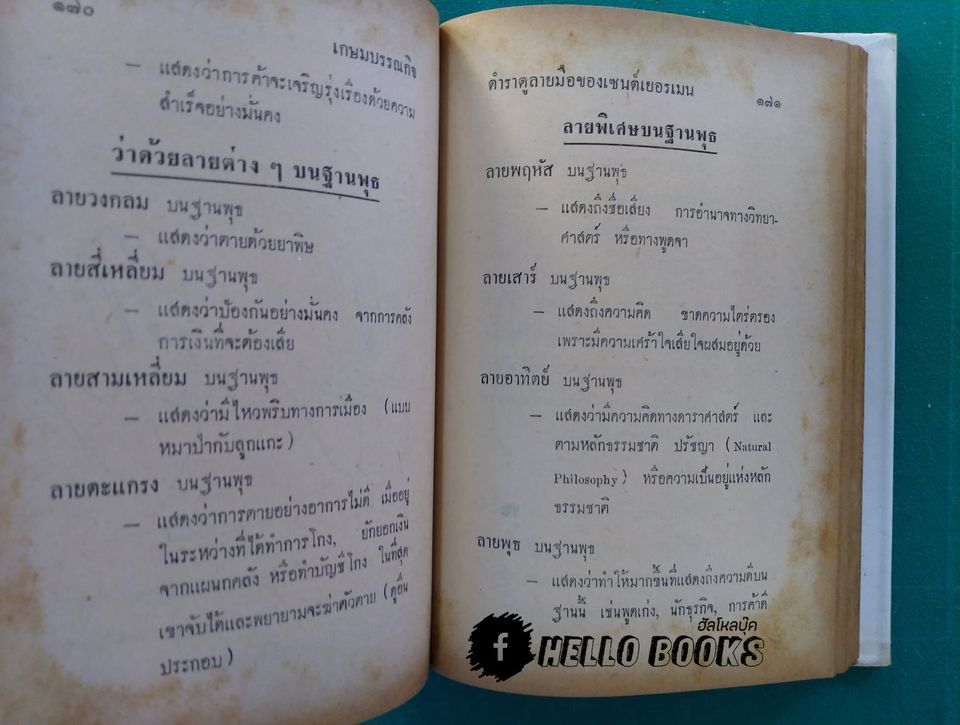 ตำราชี้โชคด้วยลายมือ (รวม 6 อาจารย์)