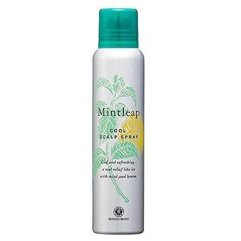สเปรย์บำรุงหนังศีรษะที่ฉีดแล้วรู้สึกเย็นสดชื่นสะอาดในทันที Mintleap cool scalp spray 120 g