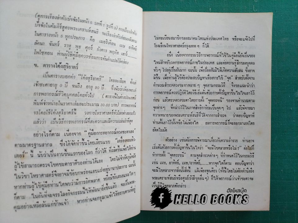 คู่มือการพยากรณ์ดวงชะตาเอง ตามมาตรฐานสากล
