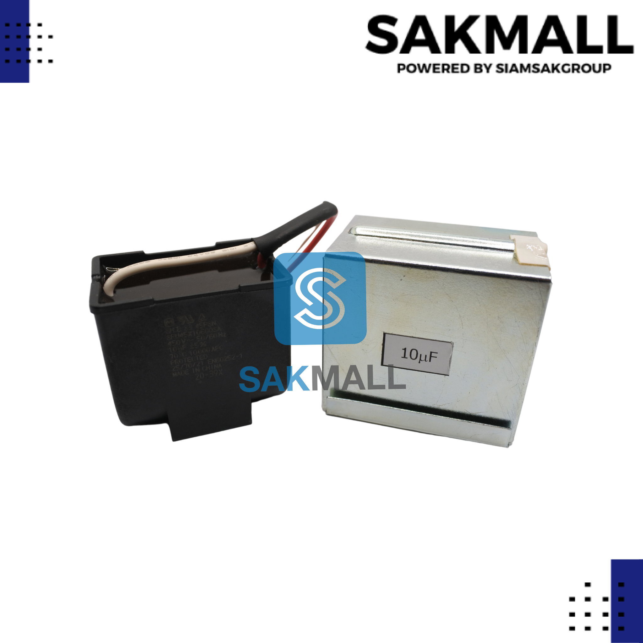 คอนเดนเซอร์มิตซู 10uf x 450v. แท้
