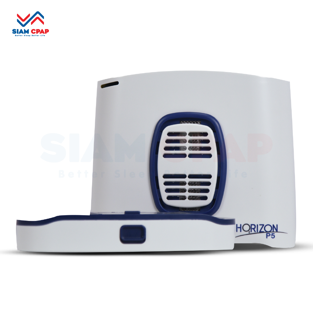 แบตเตอรี่ 3 ก้อน เครื่องผลิตออกซิเจนพกพา Horizon P5 Made in France ประกันศูนย์ไทย 3 ปี [รุ่นใหม่เสียงเงียบ]