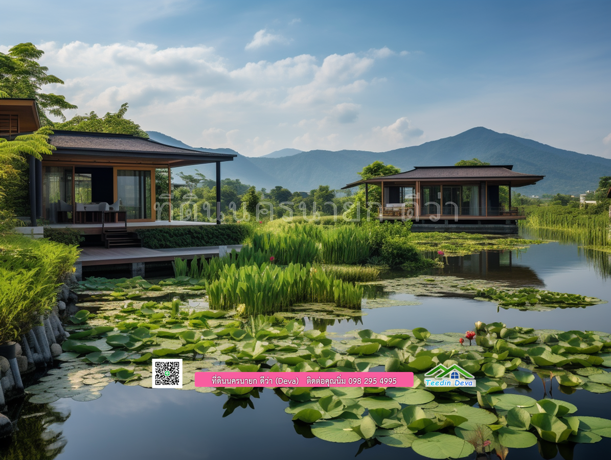 แบบบ้าน ตากอากาศ ริมน้ำ ริมแม่น้ำ