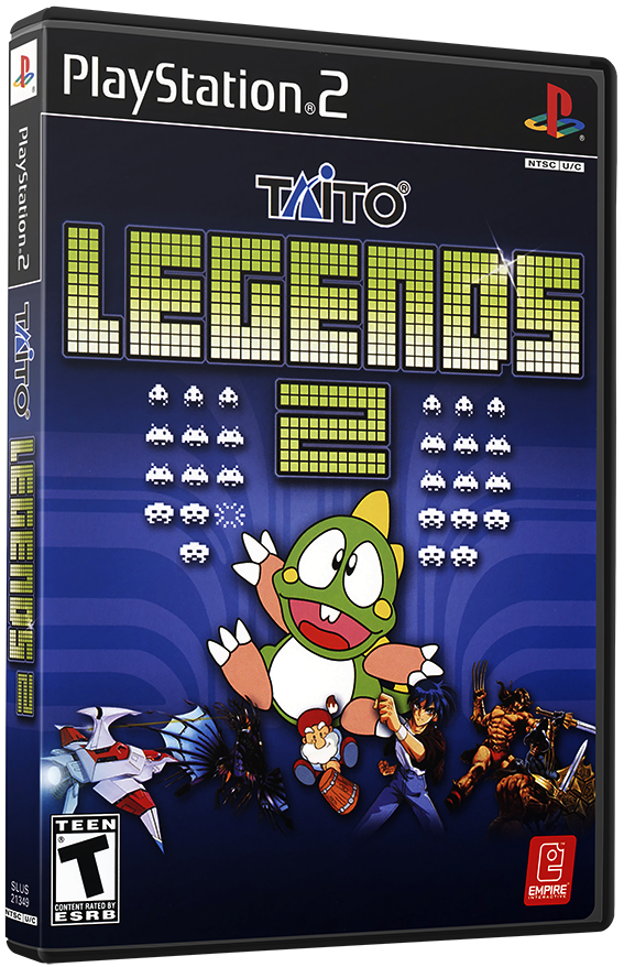 แผ่นเกมส์ PS2 : Taito Legends 2
