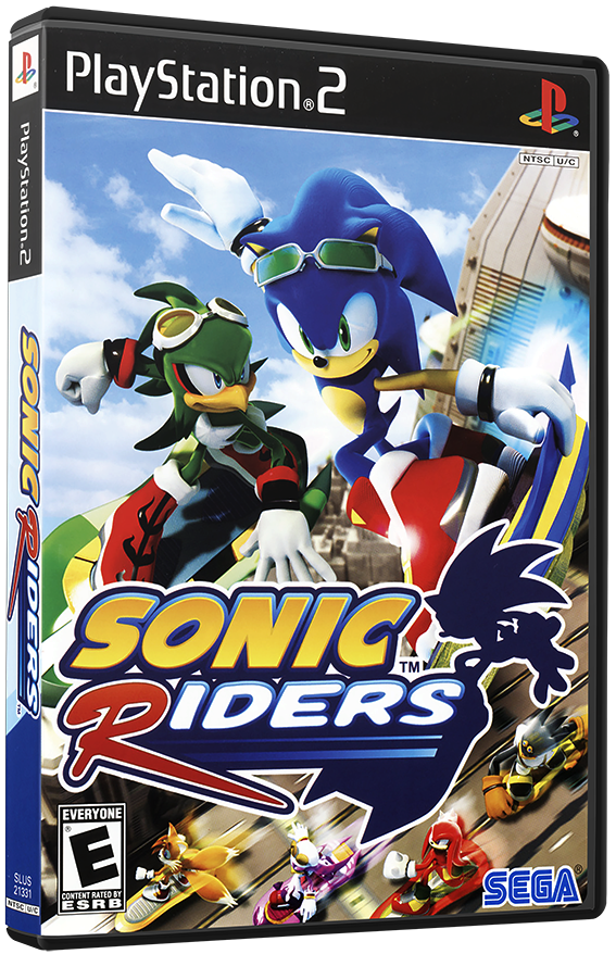 แผ่นเกมส์ PS2 : Sonic Riders