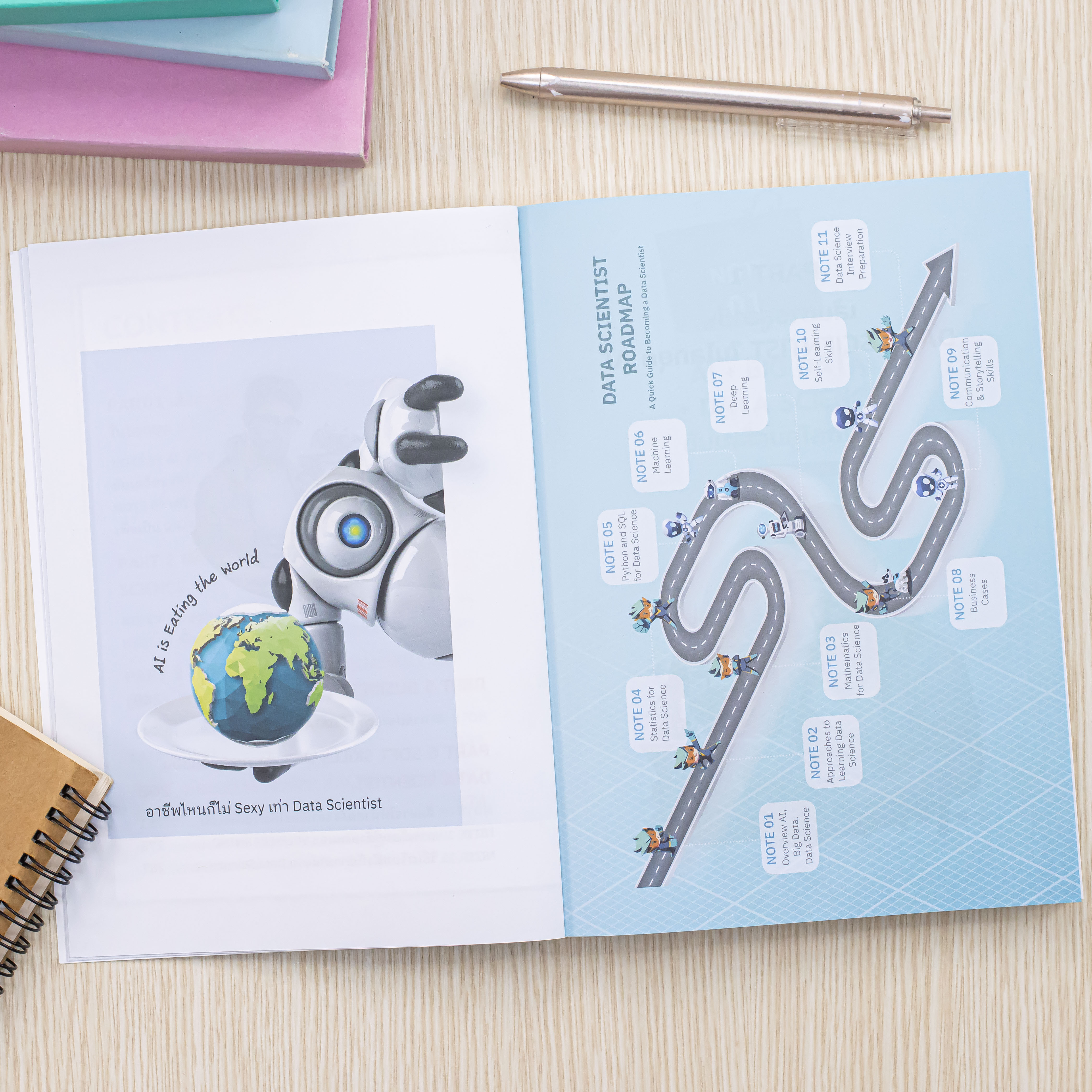 Infopress (อินโฟเพรส) Short Note The Data Scientist's Journey - 74381