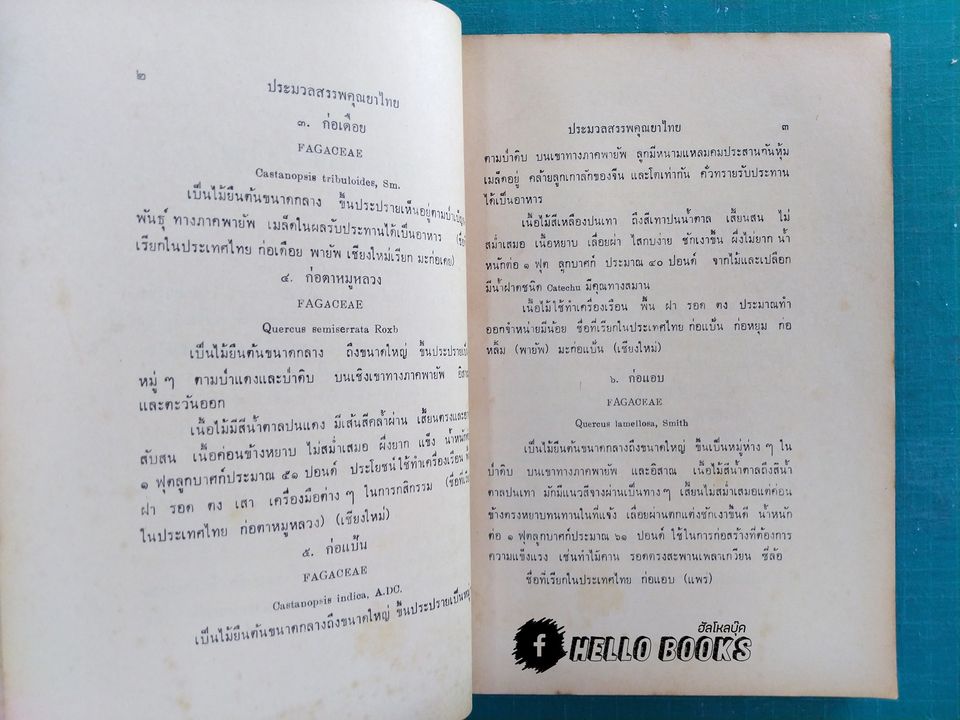 ประมวลสรรพคุณยาไทย (ภาคหนึ่ง) ว่าพฤกษชาติ