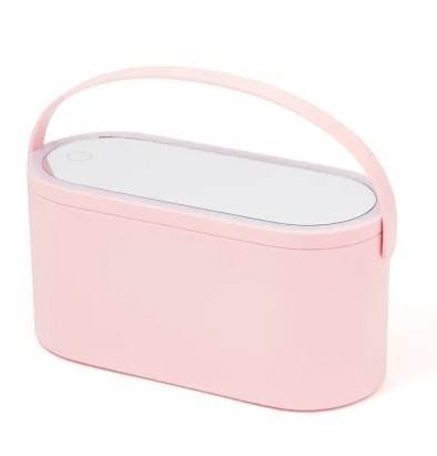 กล่องเก็บเครื่องสำอางแบบมีไฟ franc franc lamira basket