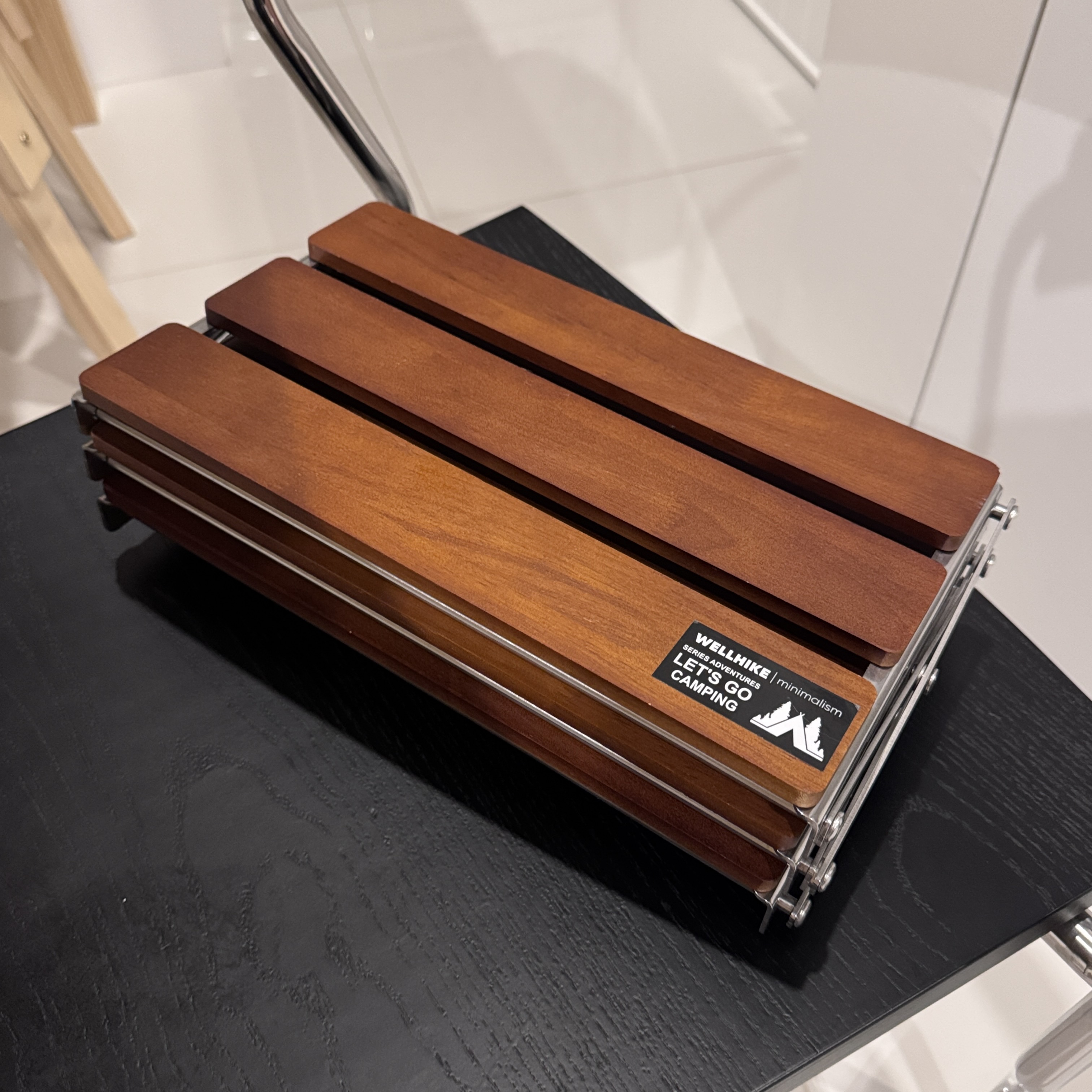 [พร้อมส่ง] Jnihouse : Foldable Wooden Shelf ชั้นไม้พับได้ ชั้นวางของแคมป์ปิ้ง