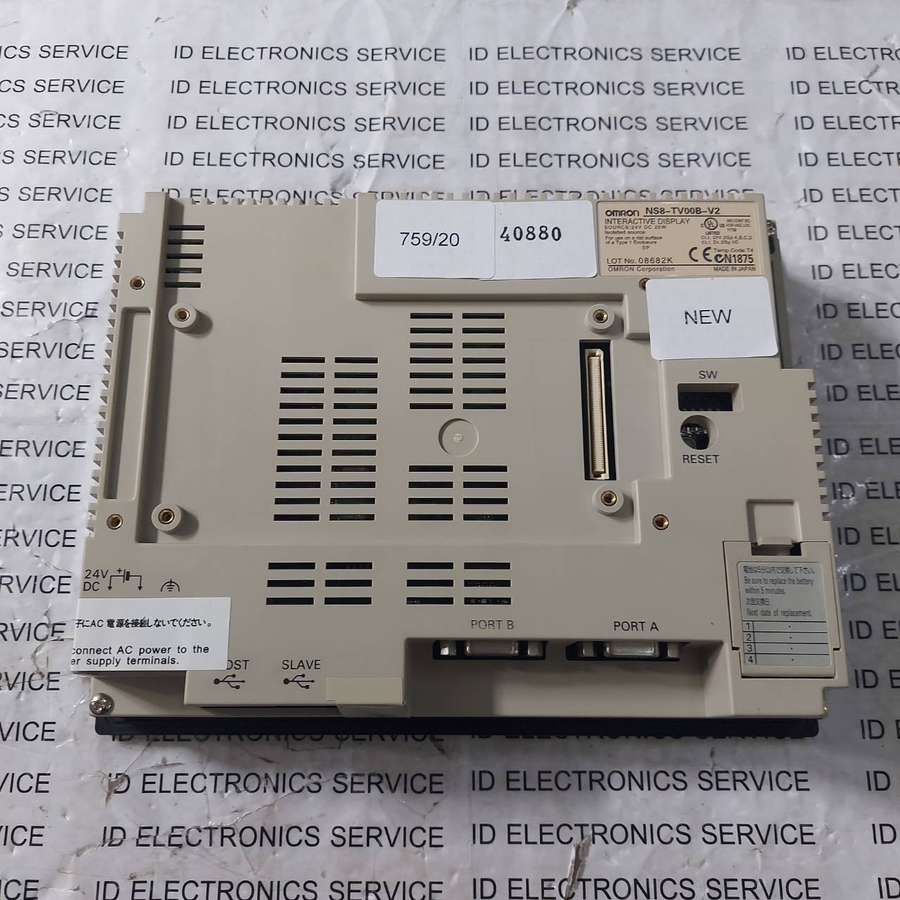 LCD TOUCH SCREEN " OMRON " MODEL : NS8-TV00B-V2