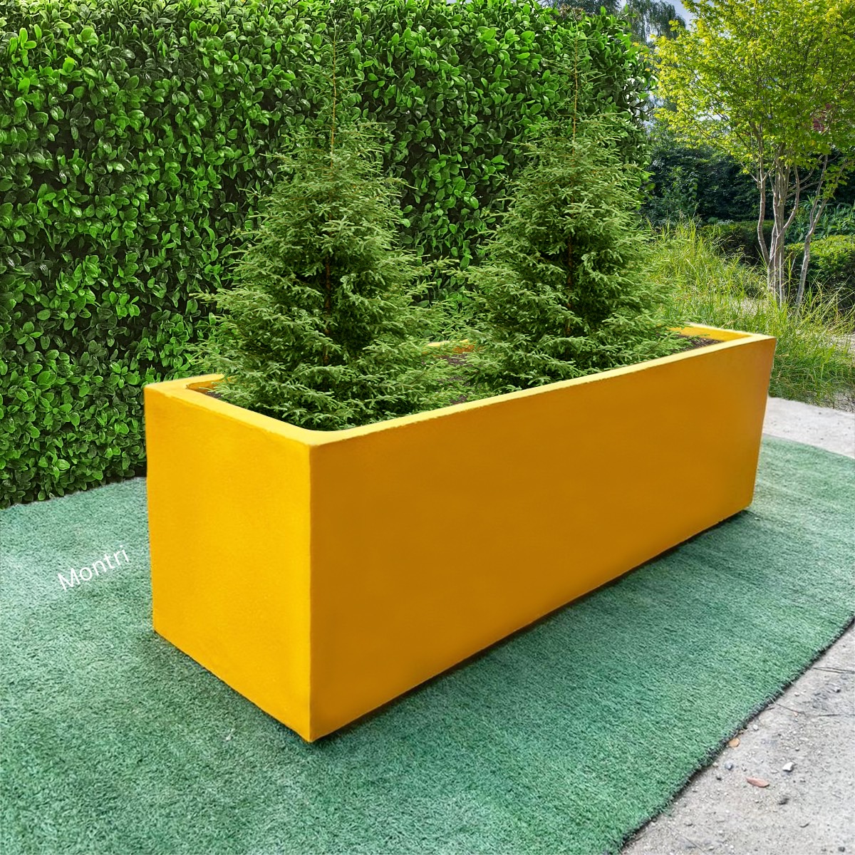 กระถางปูนโมเดิร์น ยกชุด 10 ใบ ลงสีคุณภาพพร้อมเคลือบเงาสามารถวางได้ทั้งกลางแจ้งและในร่ม ขนาด 30*100* cm. วัสดุเป็นปูน