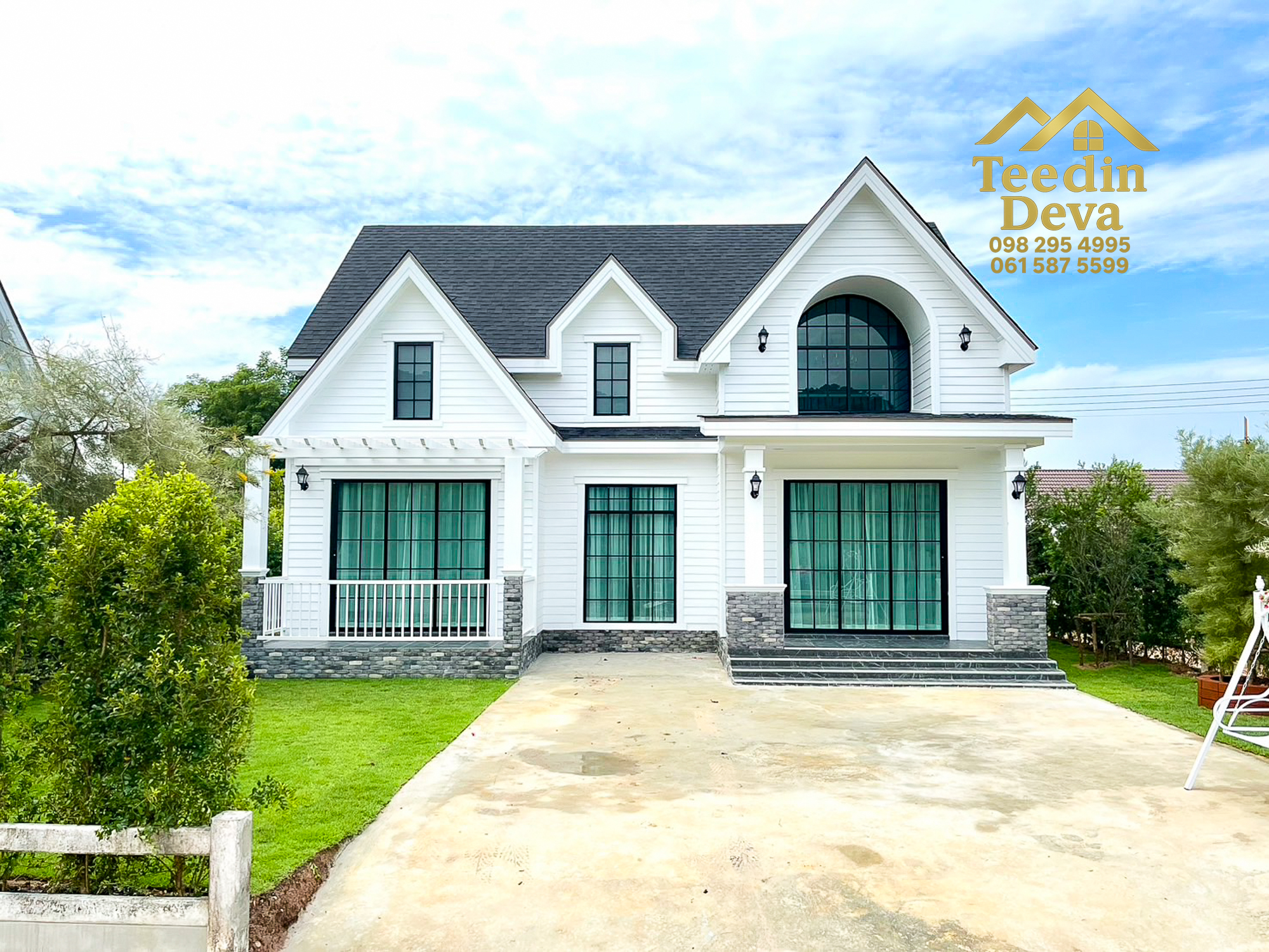 บ้านสไตล์ยุโรปกลางขุนเขา ที่ซ่อนความสุขไว้อย่างเรียบง่าย เนื้อที่ 81.7 ตรว. ต.เขาพระ อ.เมือง จ.นครนายก 🏡✨