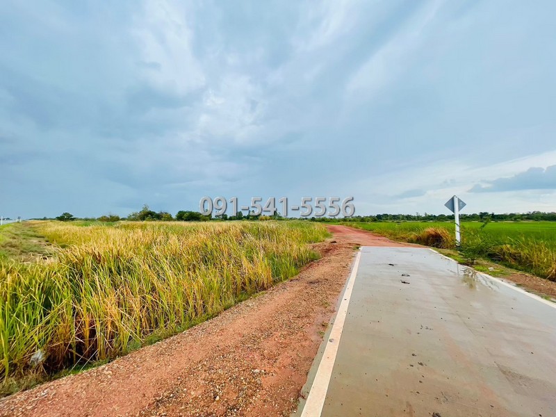 ขายที่ดิน 9-2-67.7 ไร่ ถนนวงแหวนรอบเมือง 290 เหนือตอน 2 ต.กำปัง อ.โนนไทย นครราชสีมา รูปแปลงที่ดินถุงเงินถุงทอง