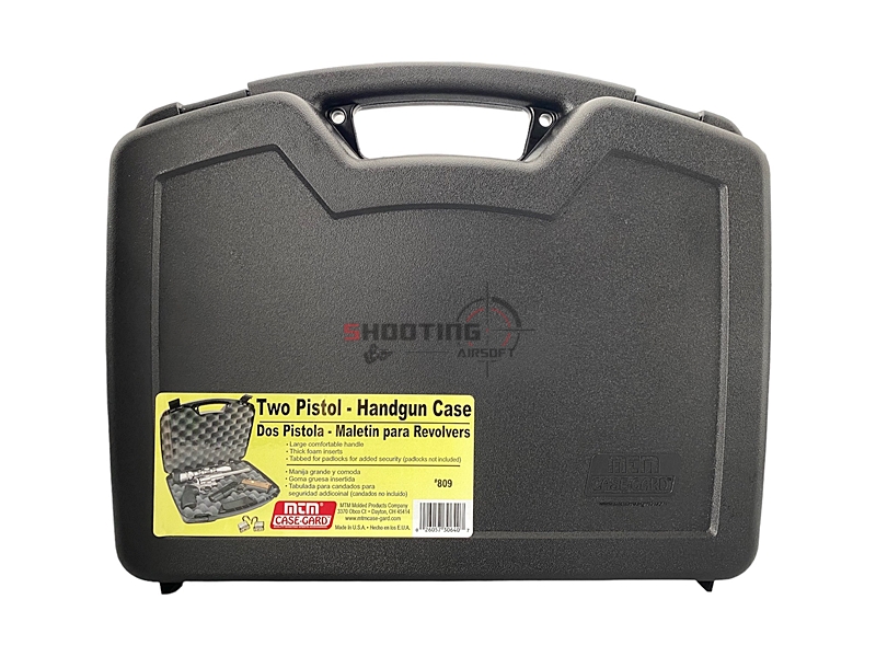 กล่องเก็บปืนสั้น MTM CASE-GARD 809