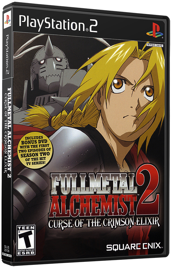 แผ่นเกมส์ PS2 : Fullmetal Alchemist 2 - Curse of the Crimson Elixir