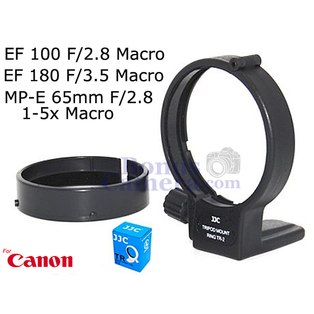 TR-2 Collar Ring B for Canon EF 100mm F/2.8 Macro,EF 180mm F/3.5 Macro,MP-E 65mm F/2.8 1-5x Macro