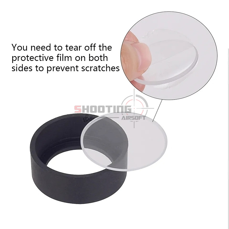 กันจอดอท กันจอไฟฉาย แบบครอบ รองรับความแรง 500FPS