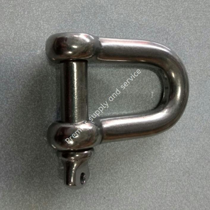 D shackle 5/8" Stainless steel screw pin
