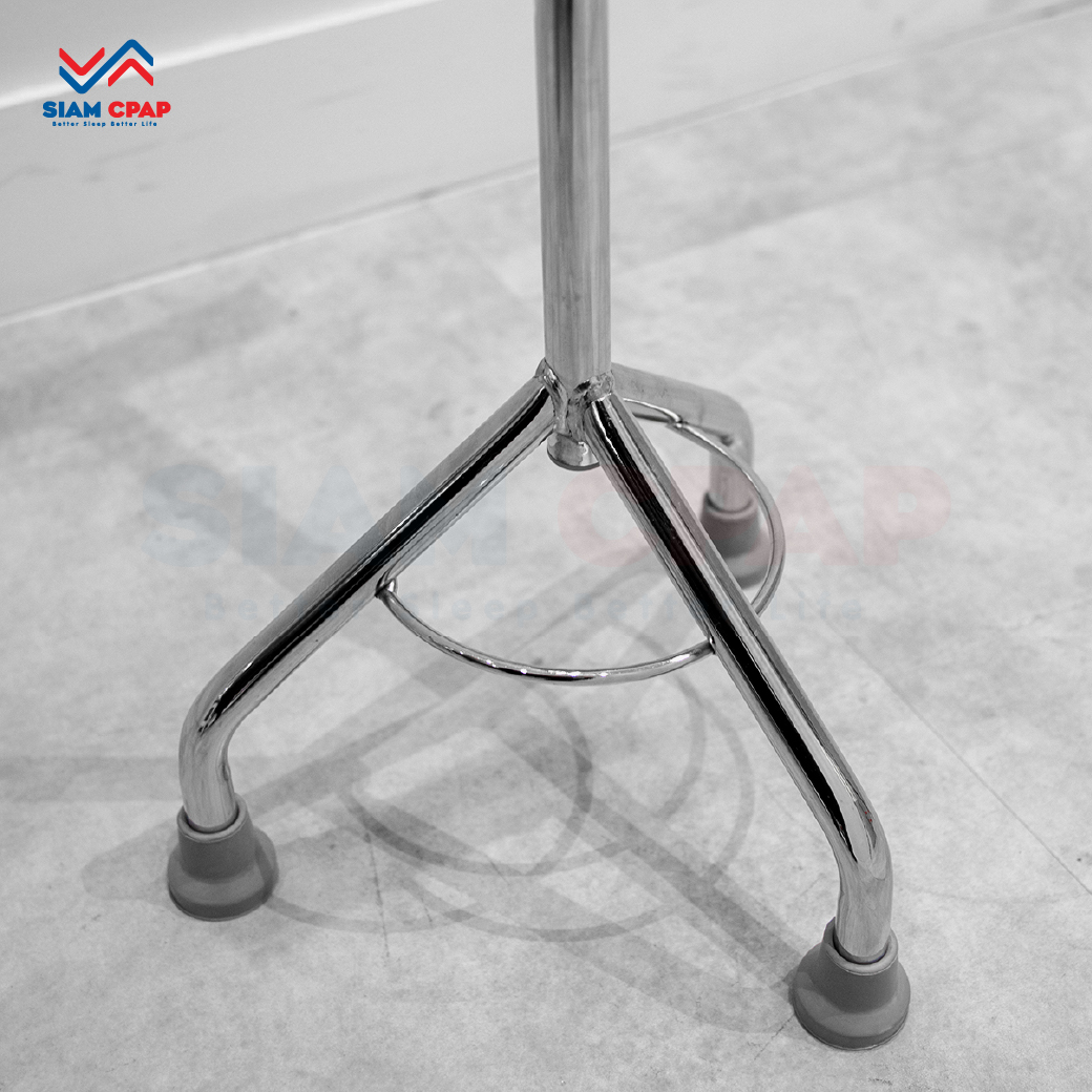 ไม้เท้าอลูมิเนียม 3 ขา (แบบหัวค้อน Tripod Cane)