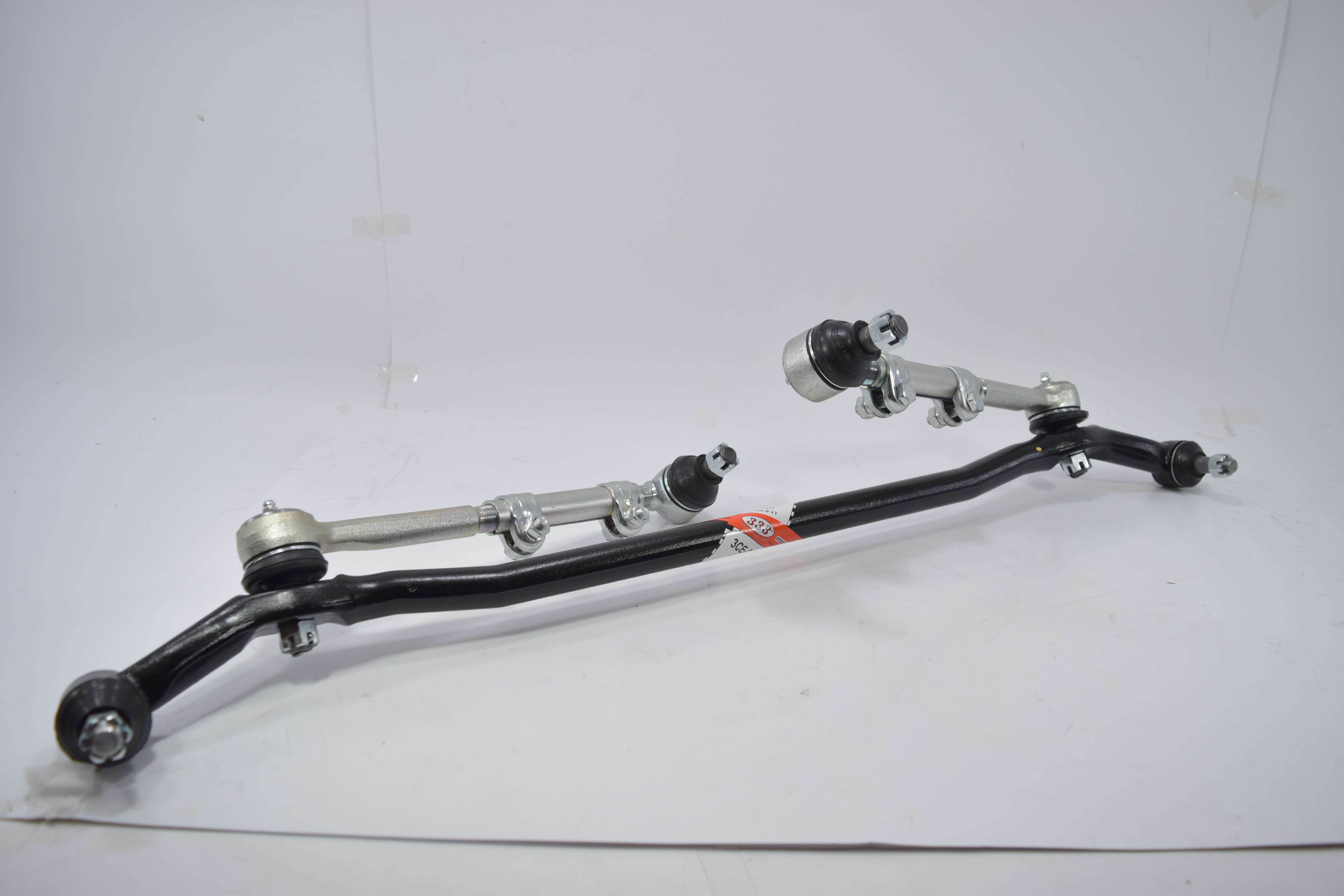 (ประกัน 6 เดือน) คันส่งกลางยกชุด TOYOTA HILUX RN30, RN40 / โตโยต้า ปี 78-83 / 3CE-2300 / พวงมาลัยขวา (CENTER LINK, ROD END) ยี่ห้อ 333 (ยกชุด)