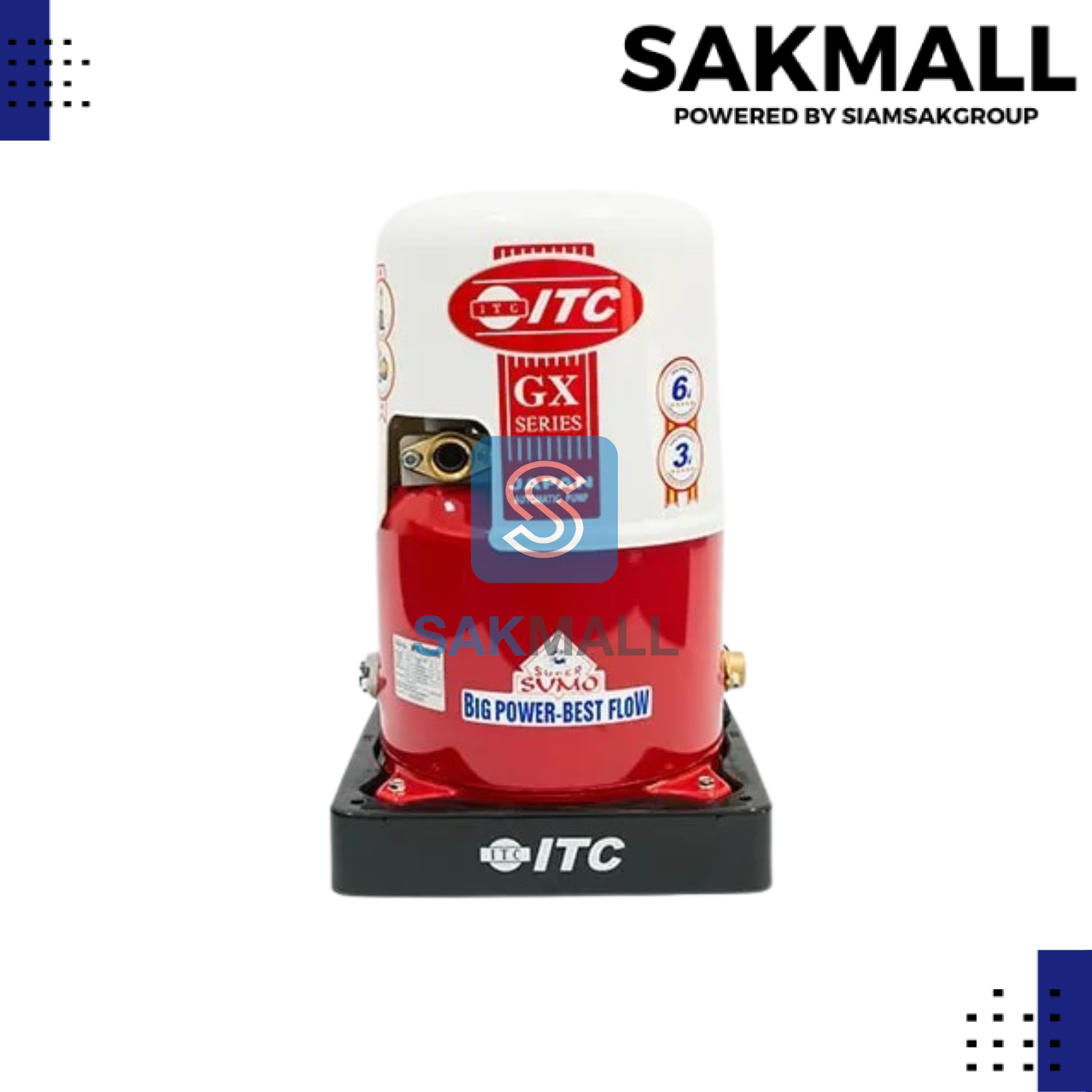 ปั๊มน้ำITC รุ่นHTC-375 GX5