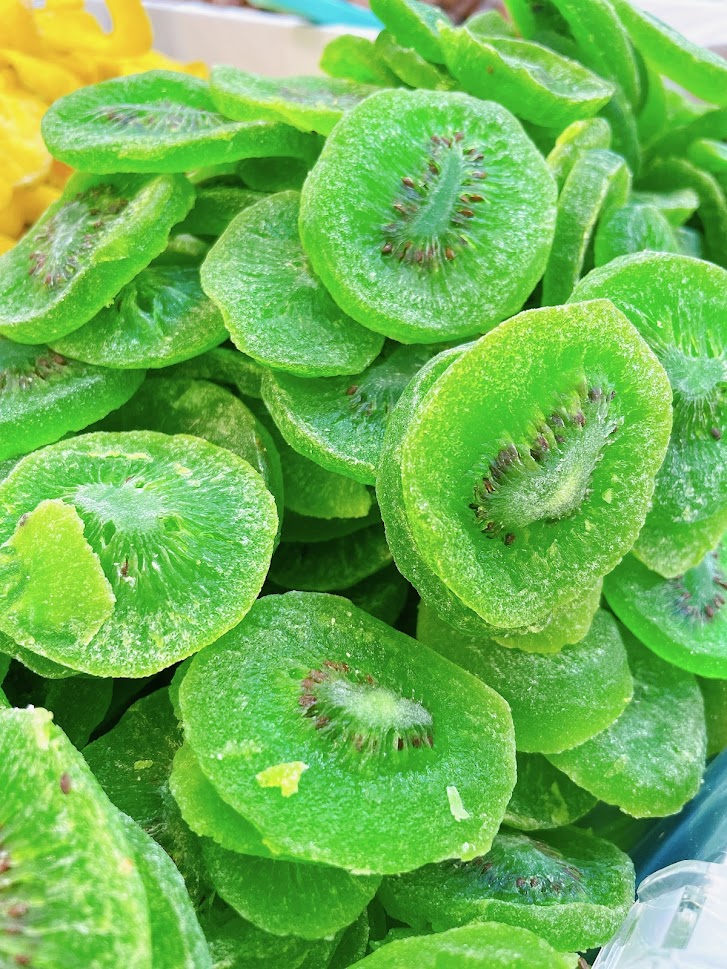 🥝 กีวี่อบแห้ง หั่นแว่น ยกถุง 5กิโล ราคาส่ง นำไปจำหน่ายต่อ รสชาติเปรี้ยวอมหวานหวาน 🥝