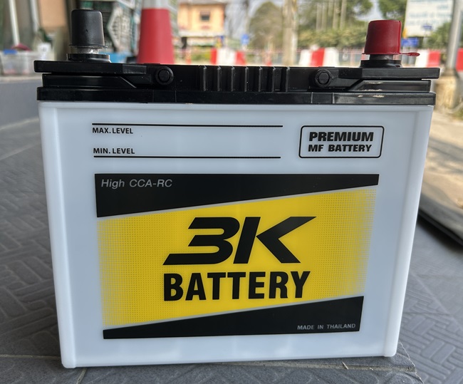 แบตเตอรี่รถยนต์ 3K PMF50 50B24L แบตรถเก๋ง 50แอมป์