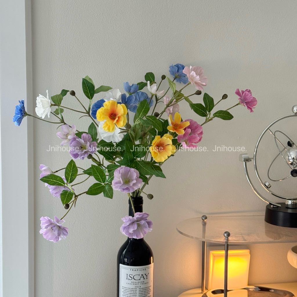 [พร้อมส่ง] Jnihouse : ช่อดอกไม้ 8 ก้านคละสี