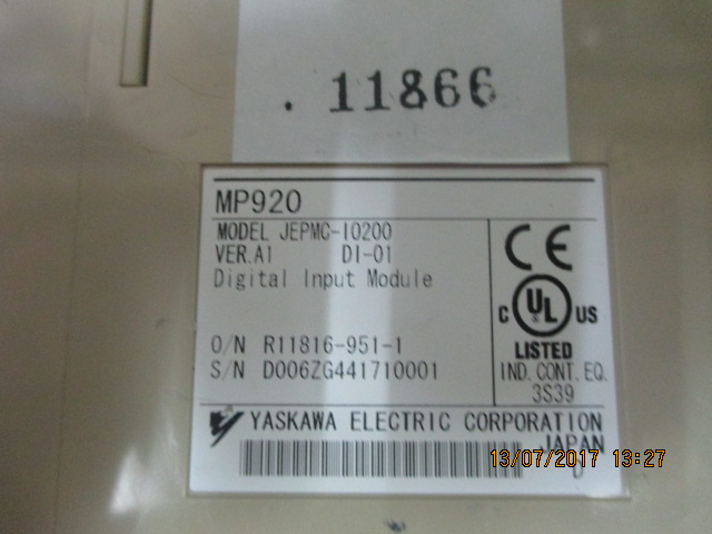 PLC " YASKAWA " MODEL : JEPMC-IO200