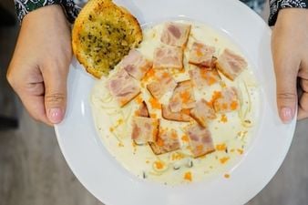 สาปาเก็ตตี้ คาโบนาร่า SPAGHRTTI CARBONARA
