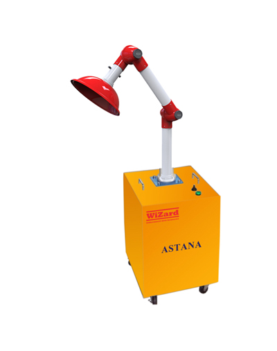 เครื่องดูดไอสารเคมีแบบเคลื่อนที่ได้ รุ่น ASTANA ยี่ห้อ WiZard