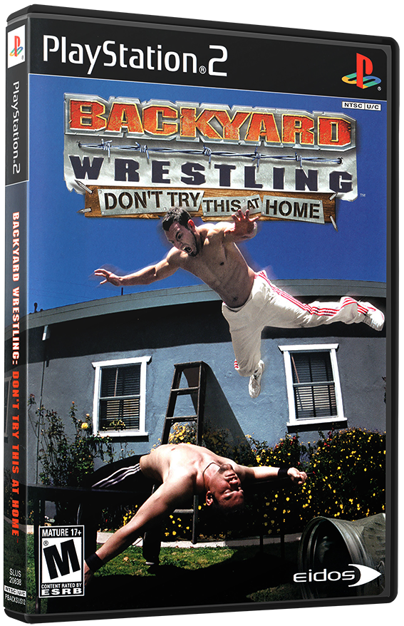 แผ่นเกมส์ PS2 : Backyard Wrestling - Don't Try This at Home