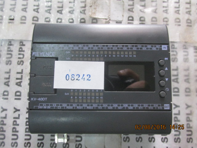 PLC " KEYENCE " MODEL : KV-40DT