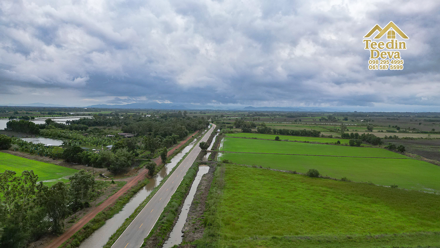 🌿 มุมสงบ ด้านหน้าติดคลองส่งน้ำ ด้านหลังเป็นสระน้ำใหญ่ ที่ดินสวย 200 ตร.ว. ต.ดอนยอ อ.เมือง จ.นครนายก 🏡 สำเนา