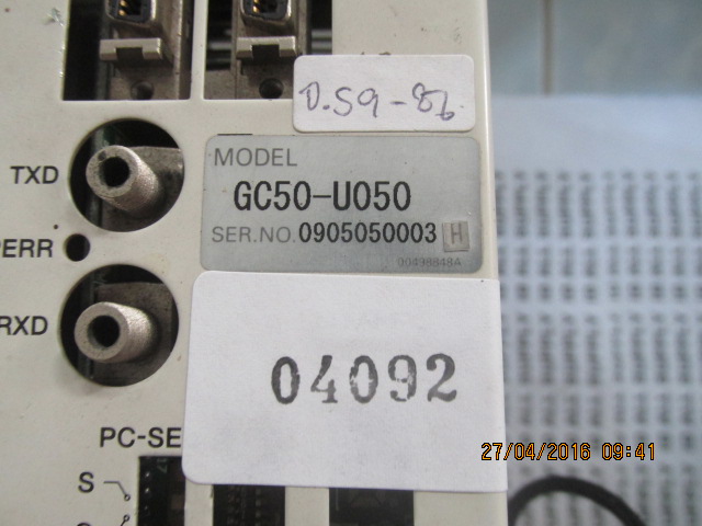 SERVO DRIVE " SANYO DENKI " MODEL : GC50-U050