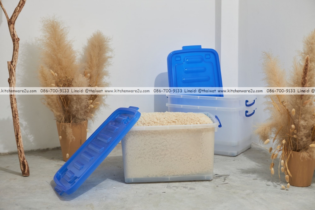 P13595 กล่องเอนกประสงค์ 90 ลิตร (63*63*36 cm) เกรดเอ No.2009 ราคาขายส่งต่อ 1 โหล: 12 ใบ: เฉลี่ย 275 บต่อใบ