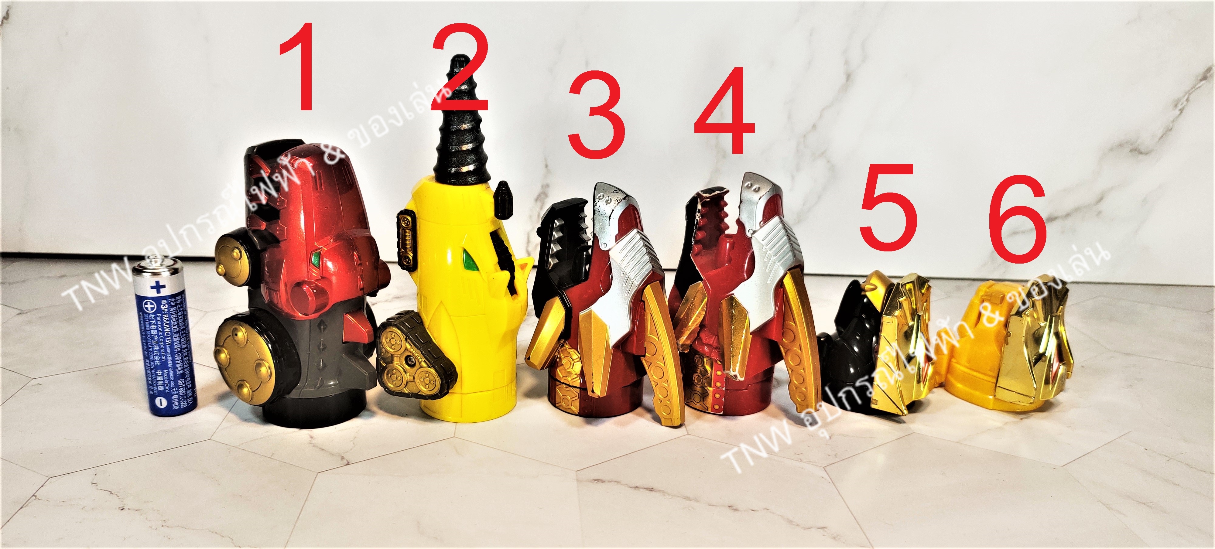 DX หัวเสริม GOSEIGER ขบวนการ โกเซเจอร์ โกเซย์เจอร์