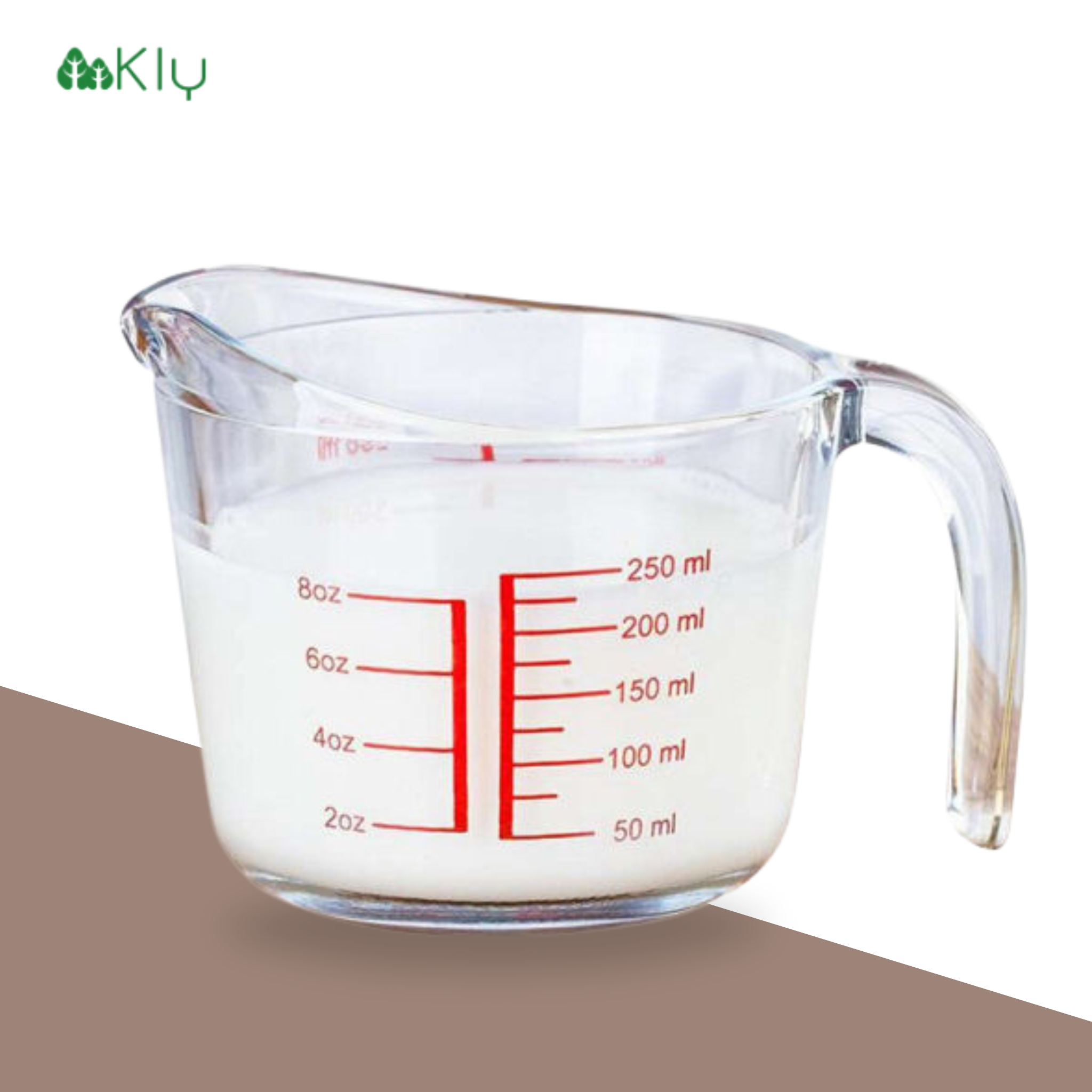 แก้วชงกาแฟ ตวงชา 250ml/500ml มีสเกวบอกชัดเจน ทำจากแก้วอย่างหนา ทนความร้อนสูง ทนทาน สามารถเข้าไมโครเวฟ