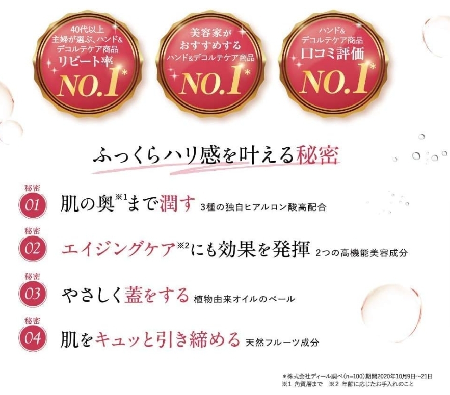 Handecorté 35g ครีมทาคอรีวิวดีอันดับ 1 จาก cosme