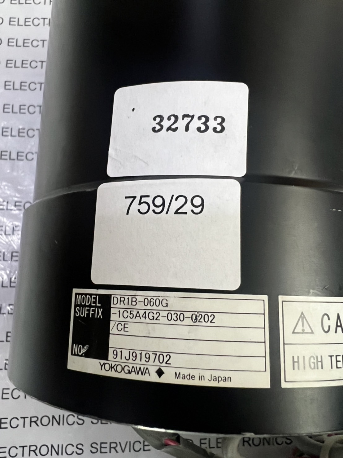 SERVO MOTOR " YOKOGAWA " MODEL : DR1B-060G