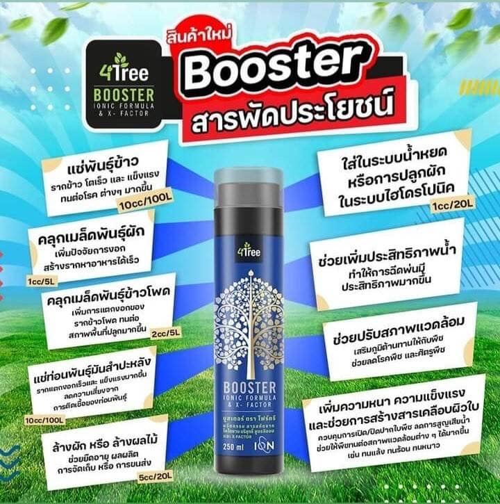 4tree BOOSTER นวัตกรรมสารสกัดจากไคโตซาน