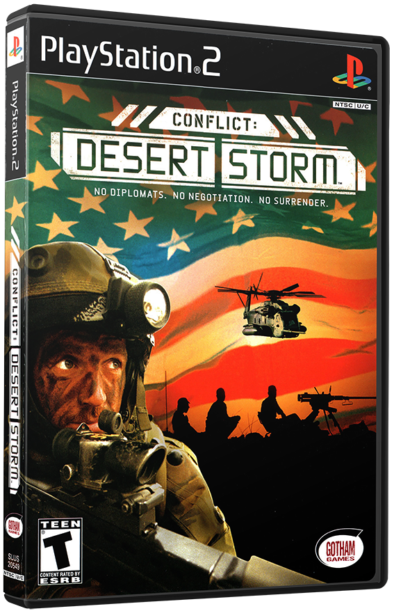 แผ่นเกมส์ PS2 : Conflict - Desert Storm