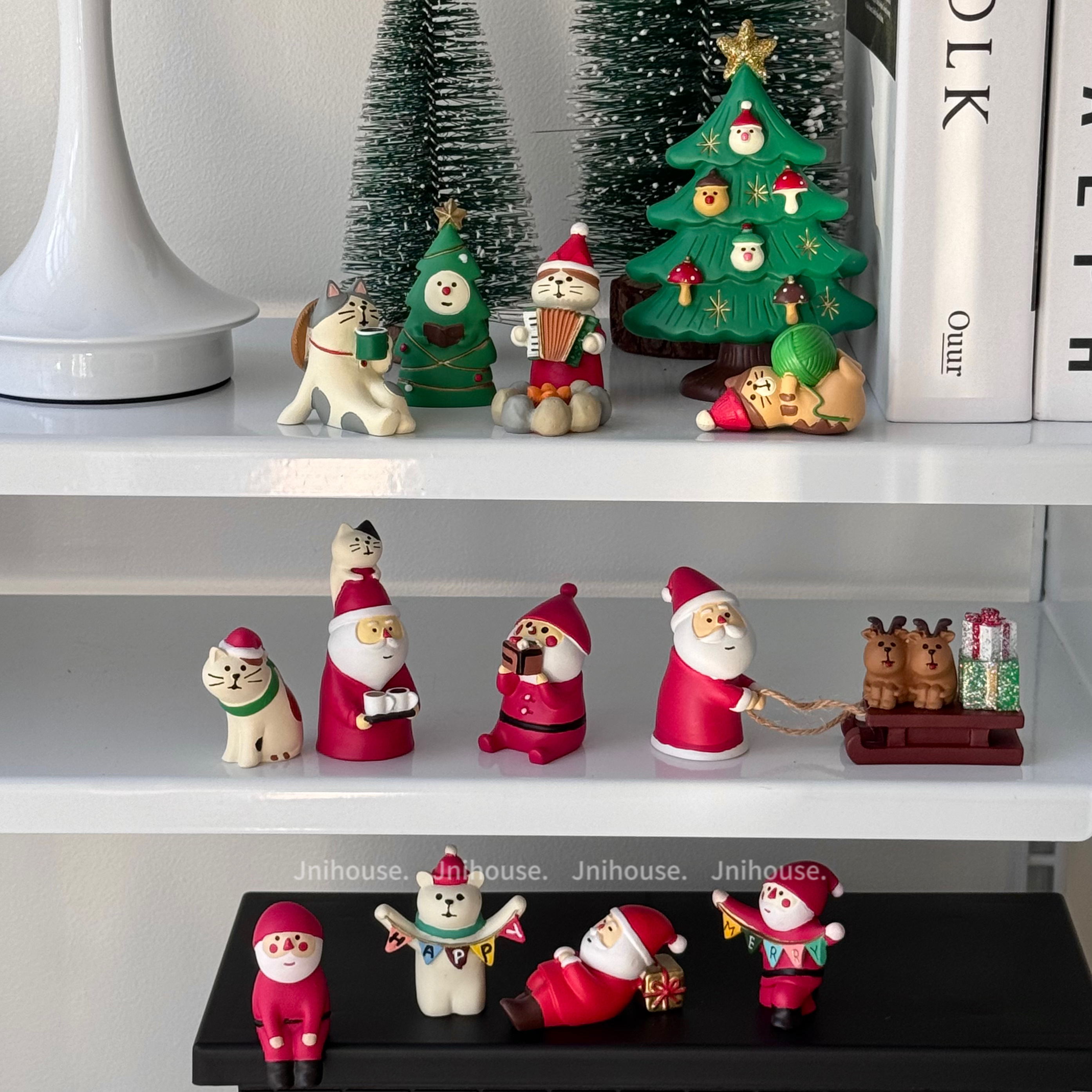 [พร้อมส่ง] Jnihouse : Christmas Figures โมเดลคริสต์มาส