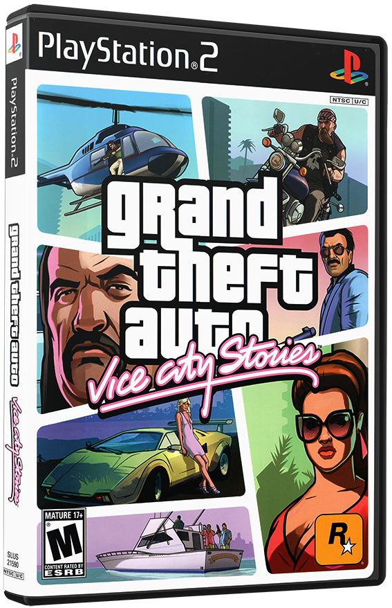 แผ่นเกมส์ PS2 : Grand Theft Auto - Vice City Stories