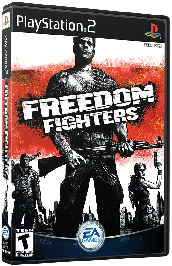 แผ่นเกมส์ PS2 : Freedom Fighters