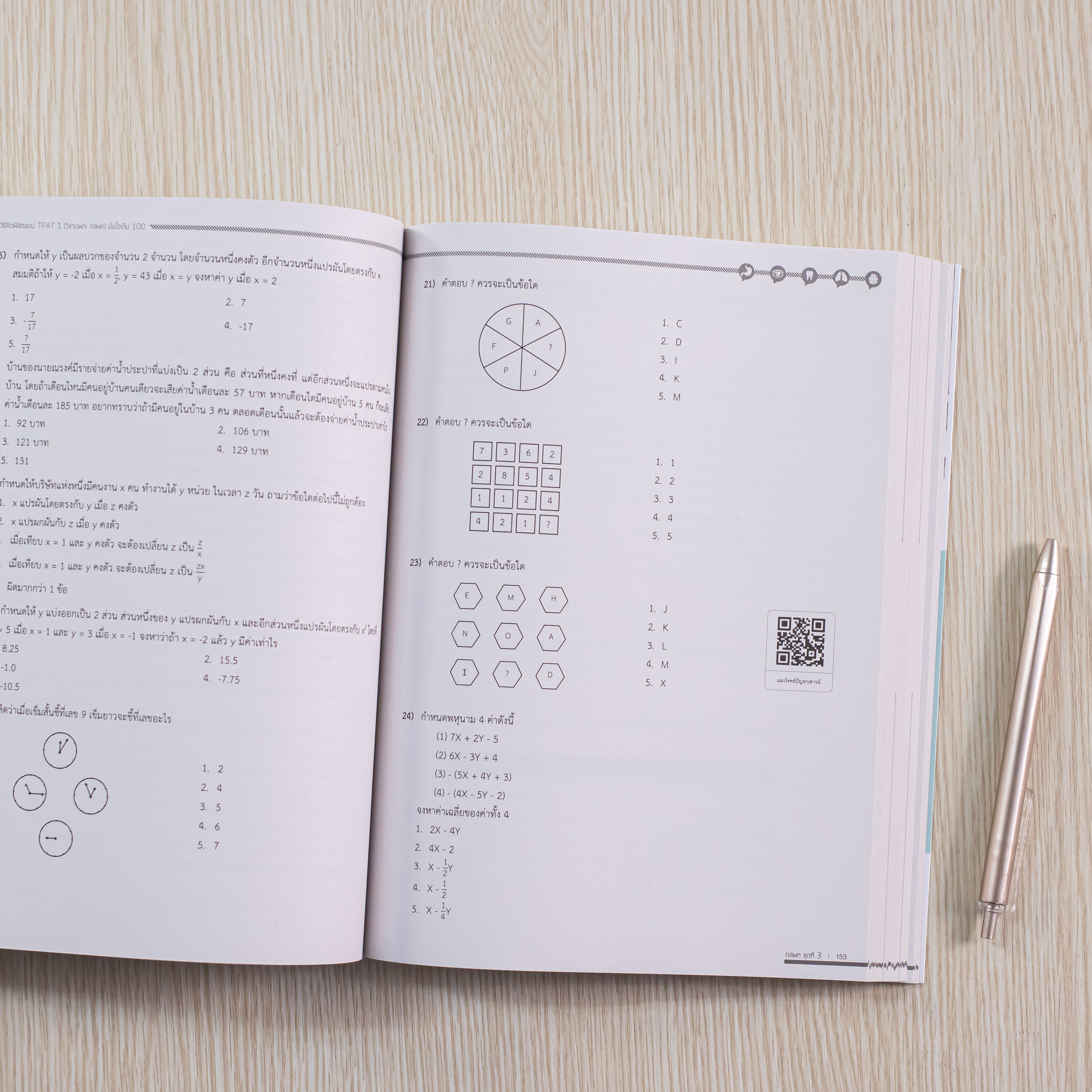 Infopress (อินโฟเพรส) หนังสือ แนะวิธีคิดพิชิตสอบ TPAT1 (วิชาเฉพาะ กสพท) มั่นใจเต็ม 100 - 73377